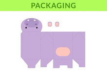 çocuklar için hazır hayvan model maketi şablonu, paper craft model animals